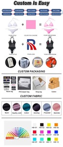 Conjunto de traje de baño de verano de 3 piezas para mujer Sexy personalizado de fábrica, superventas, Bikini con traje de baño, decoración de joyería al por mayor - Product Image 5