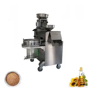 DH-58 15kg/h Vertical type coconut Oil Press Machine with vacuum filter