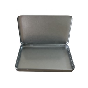 Scatola in Metallo Opaco Personalizzata con Coperchio a Cerniera per Carte, Caramelle, Cosmetici, Utensili <span class=keywords><strong>e</strong></span> Contenitore per Imballaggio - Product Image 5
