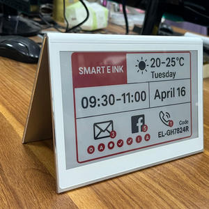 Double-<b>Sided</b> 3 Color Screen Electronic <b>Table</b> Sign Conference System Conference E Ink Display Nameplate Electronic E-Ink Display - Product Image 1
