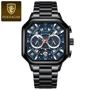 Reloj de Pulsera de Cuarzo para Hombre Poedagar 983, Nuevo Diseño Vintage de Lujo, Reloj de Pulsera para Hombre, Montre, Reloj, Relojes para Hombre, Moda - Product Image 6