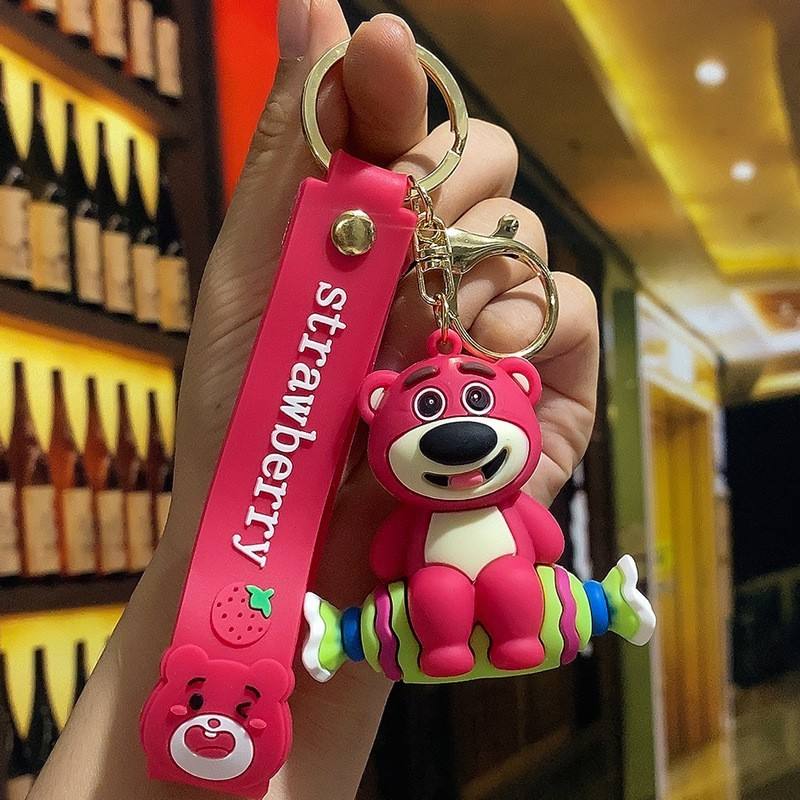 ลูกอมสตรอเบอร์รี่รูปหมี