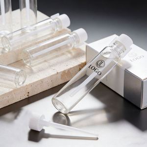 Custom Low MOQ 2ml Amber Glass Dropper <b>Bottles</b> Clear Mini <b>Sample</b> Vials with Wand for <b>Perfume</b> and Aromatherapy - Product Image 4