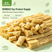 Senmao Prix usine 1KG Cubes de soja naturels végétaliens personnalisés pour restaurants, soupes, plats sautés et traiteur