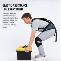 Exosquelette passif durable AI Exo Tech avec kit d'outils de rangement pour une utilisation en intérieur/extérieur, pour améliorer la sécurité et la force des bras des travailleurs