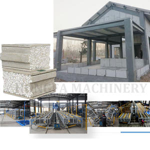 Panneaux sandwich <span class=keywords><strong>Eps</strong></span> Sip à vendre Machine à panneaux muraux préfabriqués Machine à panneaux sandwich <span class=keywords><strong>Eps</strong></span> Ligne de production Usine Fiber Wallbaord - Product Image 1