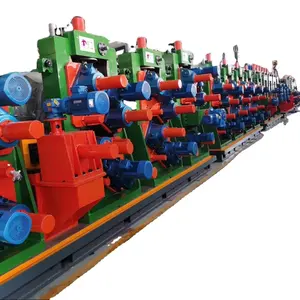 Mesin Pembuat Pipa Dilas Frekuensi Tinggi, Jalur Produksi Besar untuk Tabung Bentuk Persegi Bulat