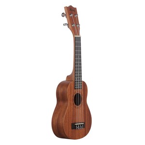 Ukelele Soprano Muslady de 21 Pulgadas, Madera de Caoba con Estuche, Correa, Cuerdas, <span class=keywords><strong>Afinador</strong></span> de Clip, Paño de Limpieza y Dedales - Product Image 6