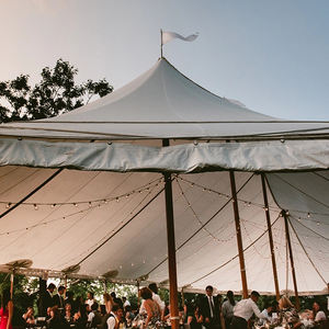 Carpas de aluminio para bodas y eventos al aire libre, con capacidad para 100 personas, tipo pagoda, con toldo, de 20 x 40 pies, con techo alto. - Product Image 5