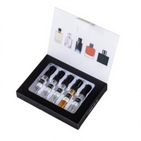 Coffret de Parfums Luxe Frais, Épicés, Boisés et Floraux – 4 x 5 ml Format Standard – Longue Durée – Coffret Cadeau pour Hommes – Collection de Parfums