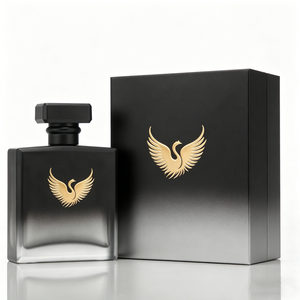 Botella de Perfume de Lujo de 30 ml, 50 ml, 100 ml, Botella Cuadrada Negra y Transparente, Botella de Perfume de Vidrio Personalizada con Caja Rígida de Embalaje - Product Image 4