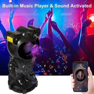 Projecteur d'étoiles de l'univers noir, projecteur de galaxie astronaute, haut-parleur musical, lumières de nébuleuse et de nuages pour chambre à coucher, salle de jeux, veilleuse - Product Image 3