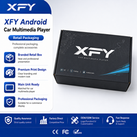 Autoradio Android XFY 9" 10" 2 DIN universel avec écran tactile, navigation GPS, CarPlay sans fil, Bluetooth, WiFi, lecteur multimédia