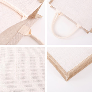 Mixed Color Customized Eco Wholesale Fashionable Reusable <strong>Jute</strong> Shopping <strong>Bag</strong> <strong>Jute</strong> <strong>Bag</strong> Burlap <strong>Jute</strong> <strong>Tote</strong> <strong>Bags</strong> With Custom Logo - Product Image 6