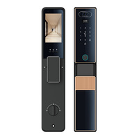 Cerradura Inteligente V80 con Huella Dactilar, Contraseña, Tarjeta, Llave y Control por Aplicación Tuya, WiFi, Zigbee, Impermeable