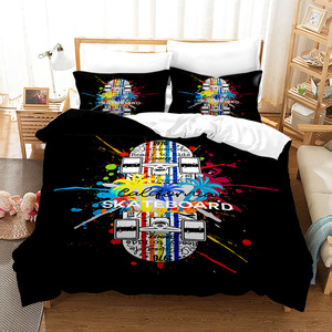 Juego de ropa de cama de estilo Hippie para niños y adolescentes, edredón de estilo Hip-Hop para jóvenes, actividades de ocio - Product Image 6
