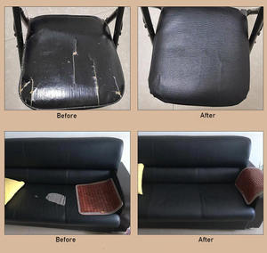 Parche de Cuero Sintético Autoadhesivo de 0.5-1mm para Reparación de <span class=keywords><strong>Muebles</strong></span> y Sillas, Directo de Fábrica - Product Image 5