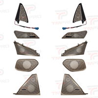 TMPRO 12PCS Couvre-haut-parleurs LED RGB Illuminés pour BMW Série 5 I5 G60 2024-2026 LHD/RHD Accessoires de Reéquipement d'Éclairage Ambiant Intérieur