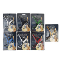 Guitare électrique classique acoustique en métal en aluminium Capo Bass Banjo Violon Mandoline Ukulélé Instrument à cordes léger de tous types