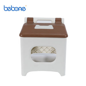 كرسي كرسي قابل للطي قابل للطي 80 قطعة من البلاستيك الصغير خفيف الوزن محمول في اليابان ، كرسي كرسي كرسي قابل للطي للأطفال للتخييم في الهواء الطلق - Product Image 2