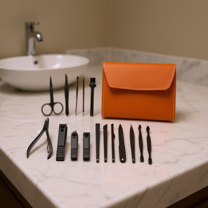 Juego de cortaúñas de acero inoxidable Myrva para cortar uñas con caja de regalo - Product Image 2