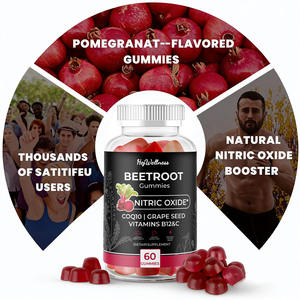 Ajude a Cardio Health Otimizar o Fluxo Sanguíneo Gomas Raiz De Beterraba Suplemento Enenrgy Raiz De Beterraba Cardio Gummy Beterraba Orgânica - Product Image 4