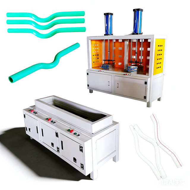 Automatic PLC-controlled Stainless Steel PPR/PVC Pipe Bending Machine with Engine & Motor | High Capacity Easy Operation