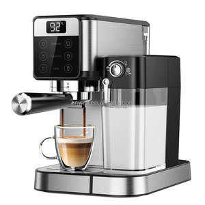เครื่องทำกาแฟเอสเพรสโซและคาปูชิโนแบบใช้ไอน้ำในครัวเรือนยี่ห้อ Anwell ทำจากสแตนเลส พร้อมที่ตีฟองนม - Product Image 1