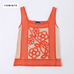 Pull <span class=keywords><strong>d</strong></span>'<span class=keywords><strong>été</strong></span> populaire fait à la main <span class=keywords><strong>au</strong></span> <span class=keywords><strong>crochet</strong></span> Creux <span class=keywords><strong>Crochet</strong></span> Long Gilets Patrons - Product Image 1