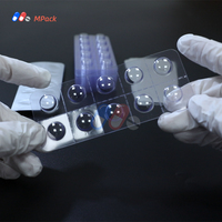 105*42mm Durable Tablette Emballage Matériau Composite Alu PVC Blister Film Rouleau pour Sceller et Former