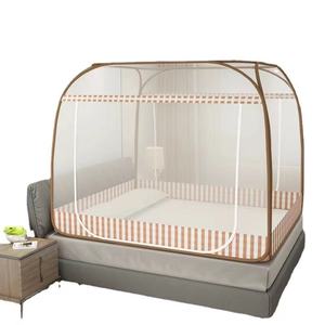 Venta al por mayor cuadrado superior plegable cuadrado decoración de la habitación dosel <span class=keywords><strong>Mongolia</strong></span> yurta en forma de cama mosquitera tienda de campaña - Product Image 1