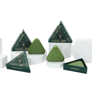 Savon aux herbes avec de l'herbe d'Ussma. Combattre la perte de cheveux, favoriser la repousse et assombrir les cheveux. SAVON POUR CHEVEUX SEVEN GREEN - Product Image 2