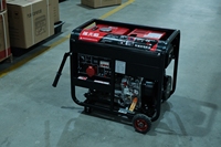 Générateur diesel de type ouvert, générateur diesel triphasé, système de refroidissement par air, 3,5/5/6/7/8/10/12KW/KVA
