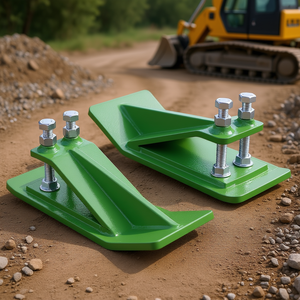 Protectores de borde de cubo de tractor de alta resistencia color verde para cubo estándar D0100X323G6 - Product Image 2