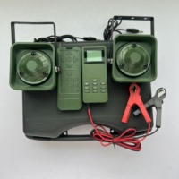 Prix de gros 2*50watts appareil de sons d'oiseaux avec minuterie marche/arrêt canard oie Pigeon caille appelant pour leurre de chasse aux oiseaux