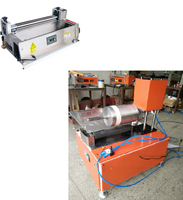 Plastifieuse numérique de haute qualité semi-automatique Tube de papier colle à eau étiquetage Machines de plastification à froid de bureau