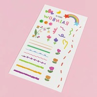 En stock – Vente en gros – Autocollants de tatouage phosphorescents et imperméables pour doigts, mains et corps – Tatouages temporaires fantaisie personnalisés pour fêtes