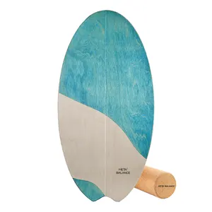 Balance Board Trainer in legno per tavola di equilibrio Surf e Paddle Bredder e allenatore di agilità altri prodotti sportivi e di intrattenimento