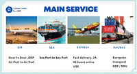 Lcl Express Shipping Companies Transporteur DDP Chine vers le Cameroun Agent de transport Transitaire Chine Cameroun Porte à porte