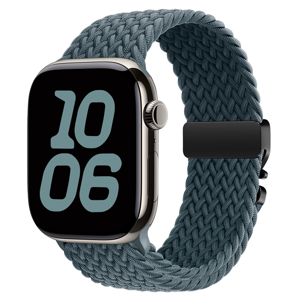 Applicable to Apple Watch Straps: 1-11 Generations / Ultra3 / SE3 Parachute Buckle Nylon Woven Strap