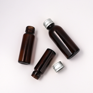 30ml 50ml 100ml ambra <span class=keywords><strong>Pharma</strong></span> flacone di vetro liquido orale con tappo in alluminio per la medicina sciroppo liquido - Product Image 4