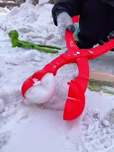 Vente en gros Moule de sable de plage personnalisé en plastique en forme de bonhomme de <span class=keywords><strong>neige</strong></span> Jouet canard <span class=keywords><strong>à</strong></span> pince pour enfants <span class=keywords><strong>Kit</strong></span> de jeu de boules de <span class=keywords><strong>neige</strong></span> coeur - Product Image 2