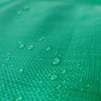 Bâche en toile verte biodégradable Lvju 180 g/m², imperméable, pour couvrir les terrains de tennis