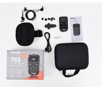 Intercom Bluetooth pour moto avec micro antibruit, ultra-léger et confortable pour casques tactiques, autonomie de conversation de plus de 12 heures