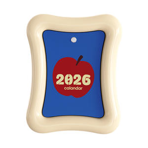 Calendario de escritorio Dopamine Trumpet, adorno organizador, calendario perpetuo mensual, para sala de estar, oficina pequeña, papelería, estilo nórdico, estilo Instagram - Product Image 5