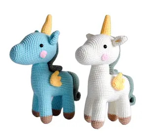 Custom Handmade Unicon Toy Amigurumi crochet Dolls for kids Gift
