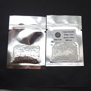 Circonia Cúbica Blanca de Alta Calidad, Corte Brillante Redondo, para Joyería con Micropavé - Product Image 4