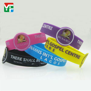 זול לוגו מותאם אישית wristbands שעון בצורת צמיד סיליקון קישוט צמידים עבור מתנות קידום מכירות - Product Image 3