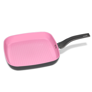 Nhà 9 mảnh chậu Chảo thiết lập màu hồng giả mạo không dính nhôm Bộ đồ nấu nướng chảo - Product Image 6