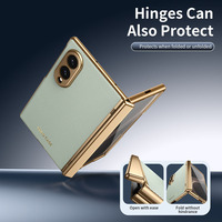 Étui de luxe pour Samsung Galaxy Z Fold 8, protection intégrale avec couverture de la charnière, protection d'écran en verre trempé intégrée